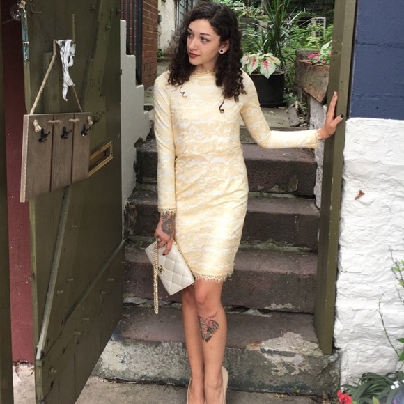 yi mi lan Dresses & Skirts - Yi Mi Lan Lace Dress